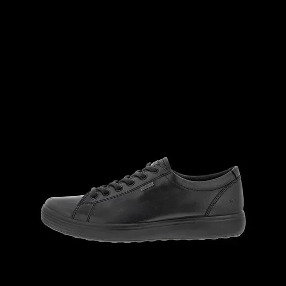 ECCO soft 7 low gtx men's sneaker NEW IN BOX black Shoes Size EU 40 Mens 6.5